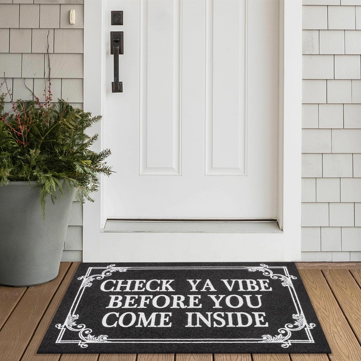 Amazon.com: HLFMVWE Indoor Door Mat Welcome Mats for Front Door